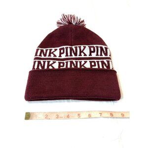 VICTORIAS SECRET PINK NATION KNIT WINTER BEANIE HAT